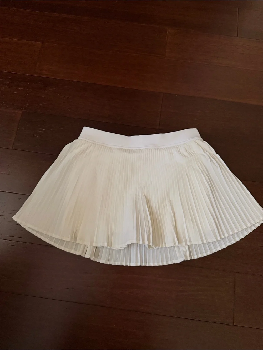 lululemon athletica White Pleated Athletic Skirt